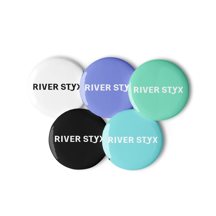 River Styx Pin Button Set